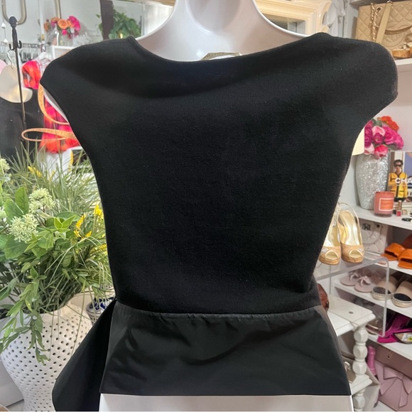 VALENTINO Black Soft Knit Top • Small - Picture 3 of 14